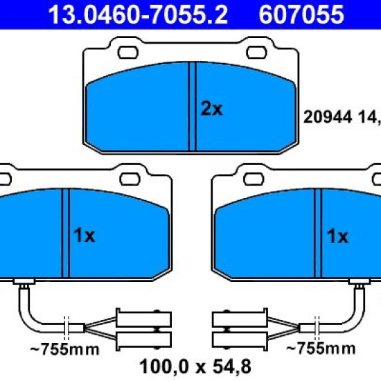 13.0460-7055.2 60750873 ΤΑΚΑΚΙΑ ΕΜΠΡ.