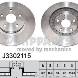 J3302115 4351242010 ΔΙΣΚΟΠΛΑΚΕΣ ΕΜΠ.302mm