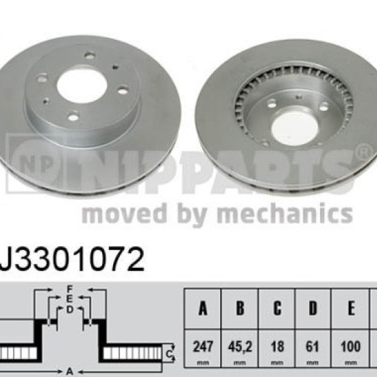J3301072 402060M801 ΔΙΣΚΟΠΛΑΚΕΣ ΕΜΠ.247mm