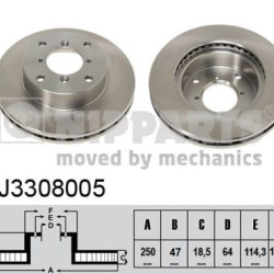 J3308005 5531160B40 ΔΙΣΚΟΠΛΑΚΕΣ ΕΜΠ.250mm