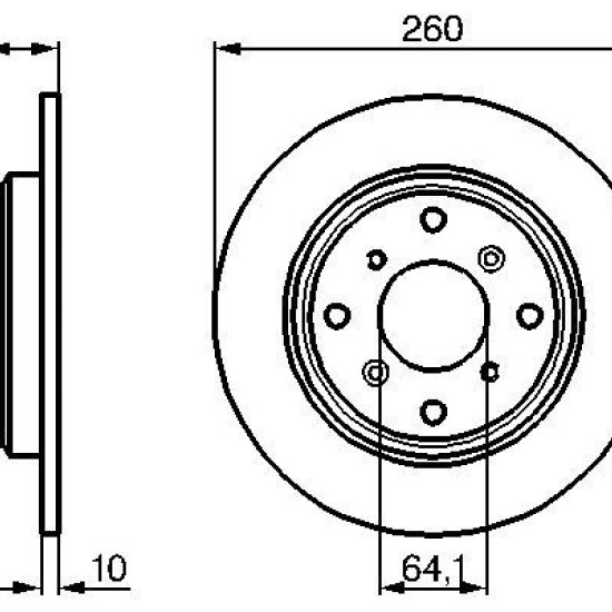 0986478680 42510-SD4-000 ΔΙΣΚΟΠΛΑΚΕΣ