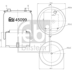 836NP10 ΚΟΜΠΛΕ ΑΕΡΟΦΟΥΣΚΑ DAF LF XF