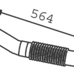 53108 / 9014904519 ΣΩΛΗΝΑ ΣΠΥΡΑΛ 564ΜΜ