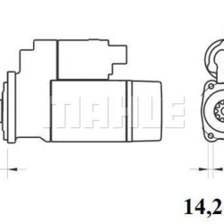 0061516901  ΜΙΖΑ  24V  6.2KW  ACTROS++