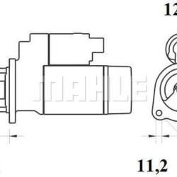 0061512201/0051512001 ΜΙΖΑ 24 V - 4 KW  MS141