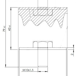 6850149 ΒΑΣΗ ΕΞΑΤΜΙΣΗΣ 42Χ50Χ10++