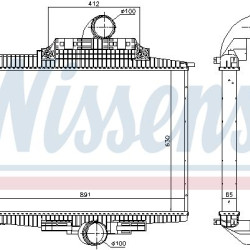 9405010301 INTERCOOLER AXOR